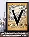 Louis Vuitton - 11x14 Unframed Art Print - Makes a Great Gift Under $15 for Bedroom or Bathroom Decor