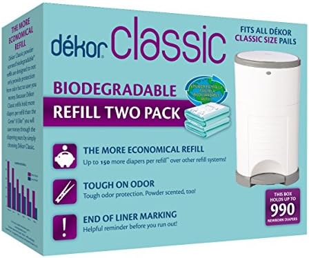 biodegradable diaper pail bags