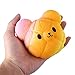 Highpot Jumbo Squishies Galaxy Bear Kawaii Squishy Slow Rising Cream Scented Stress Relief Toy for Kids/Adults (Orange)