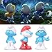 Smurfs The Lost Village Cake Topper | 12 Figure Set | By ToysoutletUSA