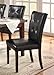 Homelegance Decatur PU Leather Dining Chair (Set of 2), Dark Brown