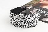 niceeshop(TM) Lady Women Girls Elegent Embroidery Lace Hair Band Hair Hoop With Rose Arabesquitic
