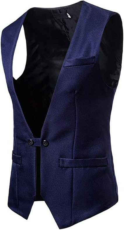 Amazon Co Jp メンズベストジレ コスチュームオム18ブランドの新しいフォーマルなビジネスウェディングスーツのベストメンズスリムフィットダブルブレストウエストコート男性 色 Navy サイズ 2xl ホーム キッチン