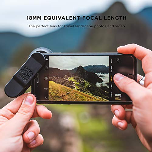 Phone Lenses by Black Eye || Pro Cinema Wide G4 Phone Camera Lens Compatible with iPhone, iPad, Samsung Galaxy, and All Camera Phone Models - Thumbnail 3