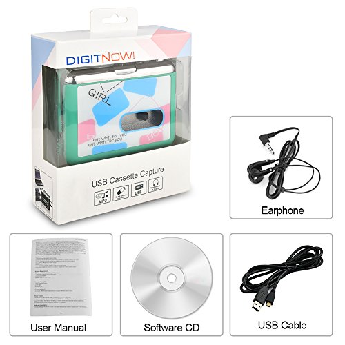 5 DIGITNOW+Cassette+Player+Cassette+Converter+Compatible