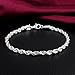 MyDreamsStore Women's 18k Gold Gp Clear Rhinestone Crystal Zirconia Cz Earrings with Bracelet