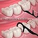 Natural Teeth Whitening Charcoal Powder (30g) + Bamboo Toothbrush + Dental Floss Picks (45 pcs) for Brighter and Healthier Teeth