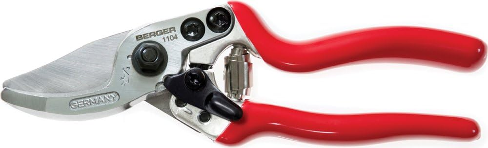 Berger Garden Tools BR1104 Aluminum Angled Gardening Shears for Small Hands, 7-1/2-Inch