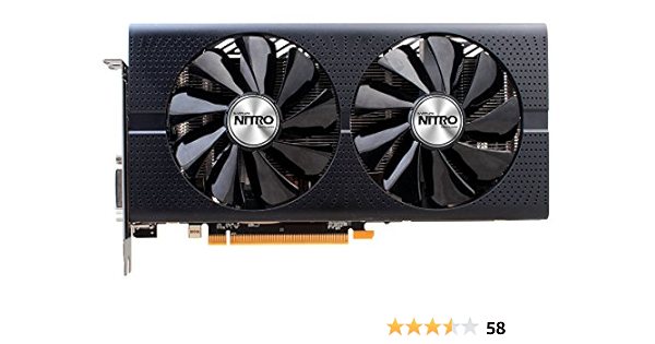 Amazon Com Sapphire Radeon Nitro Rx 480 8gb Gddr5 Dual Hdmi Dvi D Dual Dp W Backplate Uefi Pci E Graphics Card Graphics Cards 07 g Computers Accessories