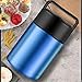 SSAWcasa Container for Hot Food, 27oz Soup Container for Adults, Wide Mouth Stainless Steel Food Jar, Insulated Lunch Container with Spoon & Handle, Leak Proof Thermal Bento Box Flask Meal Carrier