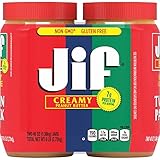 Jif Creamy Peanut Butter, 48 Ounce, 2 count