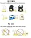 Nenesupply Pump Parts with 24mm Flanges Compatible with Medela Breastpump Incl. Flange Breastshield Valve Membrane for Pump in Style Symphony Swing Not Original Medela Pump Parts