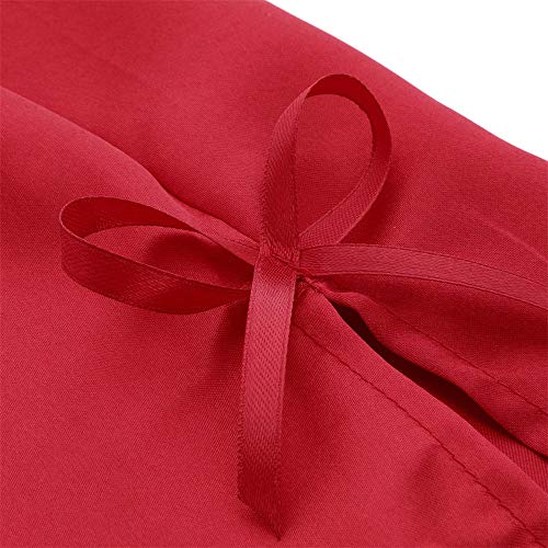 CofeeMO Women's Sexy Lace Lingerie,Plus Size Pyjamas,Thong Underwear,Two-Pieces Nightwear Set(Red，XXXL) - Thumbnail 5