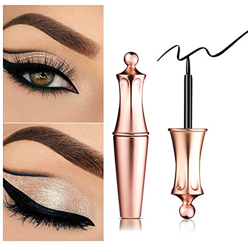 Magnetic Eyelashes with Magnetic Eyeliner, Magnetic False Eyelashes Kit, Magnetic Eyeliner and Lashes, 2 Pair No Glue Reusable Silk False Lashes, Easier To Use Than Traditional Magnetic Lash (Doha)