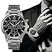 Start Men's Stainless Steel Business Wrist Watch Bracelet