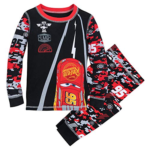 Disney Lightning McQueen PJ PALS for Boys Size 4 Multi