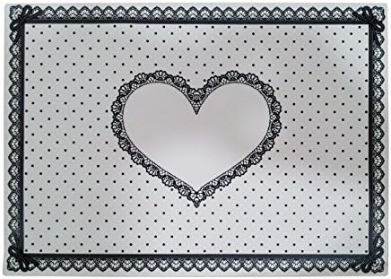 Medium Size Place-mats for Family Dining, Suitable for All Ages. (1, White)