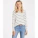 Billabong Junior's Wound Up Striped Knit Top