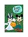 Flagology.com, Disney, Mickey Mouse & Minnie Mouse, Scare Up Fun Mickey & Minnie - Garden Flag - 12.5
