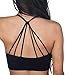Anemone Women's Sexy Strappy Cutout Padded Bustier Bralette