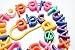 Lowercase Alphabet Lacing Beads Busy Bag - Perfect Fine Motor Learning Activity for Toddlers and Preschoolers. Sort by Shape and Color, Large Beads