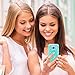 LeYi Compatible with Samsung Galaxy S8 Case with 3D PET HD Screen Protector [2 Pack] for Girls Women, Glitter Bling [PC Silicone] Dual Layer Hybrid Heavy Duty Phone Case for Samsung Galaxy S8 TP Mint