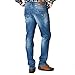 DWG Men's 101 Classic Relaxed Straight Loose Jean 5 Pocket Denim (34W x 32L, Mid Shade)