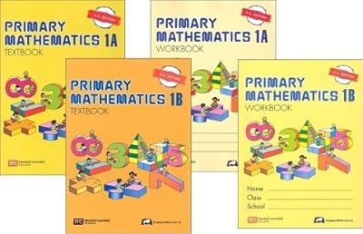 Singapore Primary Mathematics Level 1 Kit (US Edition), Workbooks 1A and 1B, and Textbooks 1A and 1B by Singapore Math; U.S. Edition edition (2003) (2003) Paperback