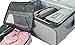 Premium Travel Packing Cubes by LuxTravel - 4 Pack | Luxury Travel Suitcase Organizers