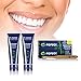 Activated Charcoal Teeth Whitening Toothpaste, Appropriate Organic Natural Bamboo Carbon Powder for Optimum Black Foam, Removes Bad Breath and Coffee or Wine Stains, 2 Pack