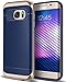 Caseology Wavelength for Galaxy S7 Edge Case (2016) - Stylish Grip Design - Navy Blue