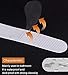 Anti Slip Shower Stickers Safety Bathtub Strips Adhesive Decals with Premium Scraper