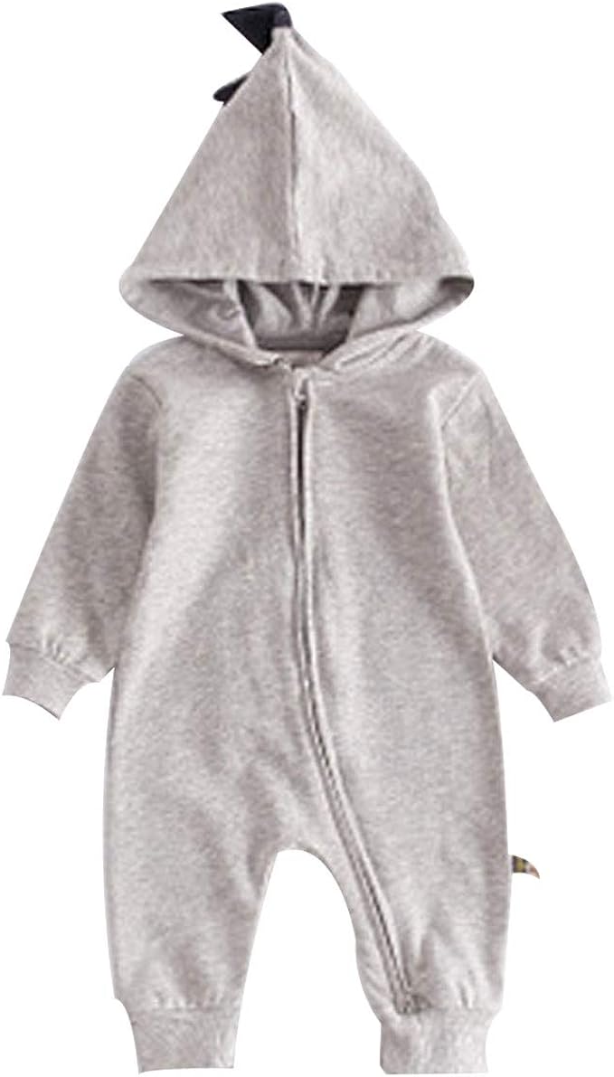 Amazon Co Jp Babybobo ベビー服 ロンパース 長袖 カバーオール 女の子 可愛い 恐竜 男の子 赤ちゃん服 幼児 子供服 4サイズ キッズ服 66cm 73cm 80cm 90cm 服 ファッション小物