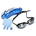 GAOGE Swimming Goggles No Leaking Anti Fog UV with Nose Clip, Ear Plugs Protection Case