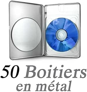 Caja DVD Metal Rectangular – compra por X 50: Amazon.es: Oficina y papelería
