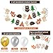 Sharlity Woodland Party Decorations Supplies Woodland Creatures Balloon，Banner，Cupcake Toppers，latex balloons for Baby Shower Birthday Party Supplies