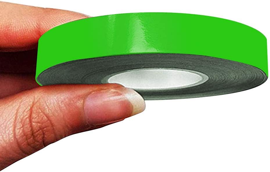 4R Quattroerre.it 10500 Trim Stripes Adhesive Strips for Cars Kawa Green, 10 mm x 10 mt
