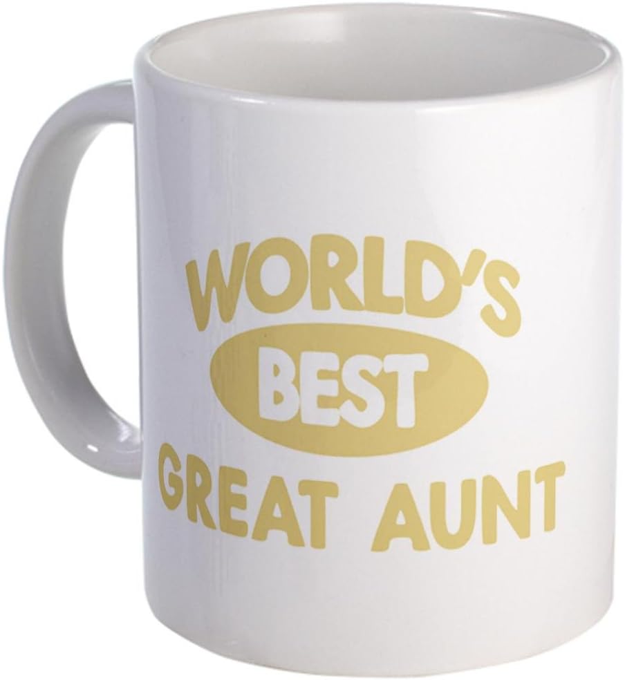 Worlds Best Great Aunt Mug Amazon.co.uk Kitchen & Home