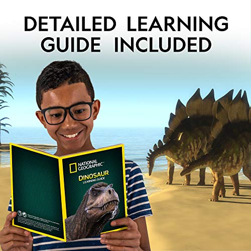 51%2B7OJv4LSL - NATIONAL GEOGRAPHIC Morphing Matter Dinosaur Kit - 3 Cups of Morphing Matter, 6 Dinosaur Figures, Package Converts Into Play Setting, Astounding Kinetic Sensory Activity for Kids