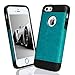 iPhone 5 case, iPhone 5S case, Desiro Durable TPU Slim Fit Protective Case Cover for Apple iPhone 5/5S (Teal)