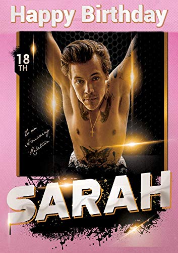 Harry Styles Birthday Cards Buy Online In Andorra At Andorra Desertcart Com Productid 211655623