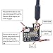 Crazepony FPV Micro AIO Camera 5.8G 48CH 25mW Transmitter with Y Splitter for FPV Drone like Blade Inductrix etc