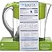 Brita Large Water Filter Pitcher for Tap and Drinking Water with 1 Standard Filter, Lasts 2 Months,10 Cup Capacity, BPA Free, Green