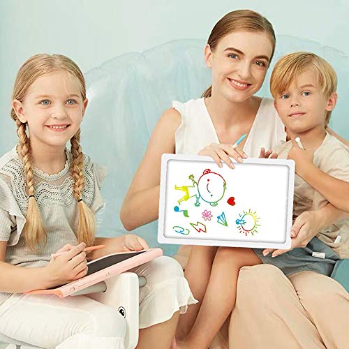 Alagoo Draw with Light Fun and Developing Toy, Double Side Drawing Board with Draw with Light in Dark & Swabble Sketchpad 2 Functions Toys Gifts