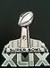 Super Bowl 49 Jersey Patch Superbowl XLIX Embroidered Patch Seattle Seahawks New England Patriots 2015