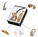 Zobo505 Multi-function Water Tobacco Smoking Pipe Cigarette Holder Hookah Filter -Gloden Color