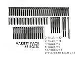 68 Bolt Variety Pack for Installing Climbing Holds