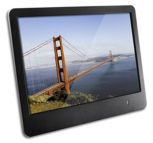 SXE Calendar/Clock/Photo Display Digital Picture Frame, Black (SXE85003BK)
