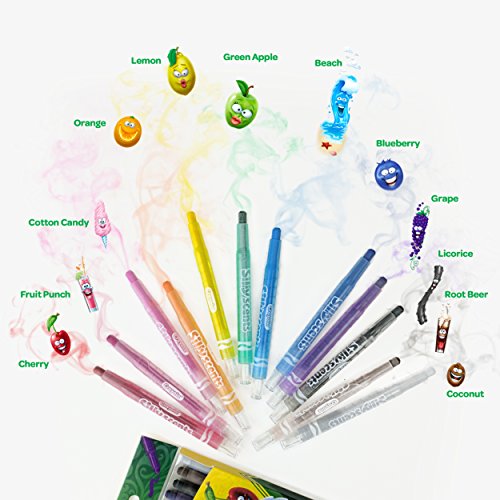 4 Crayola+Scents+Twistables+Crayons+Scented