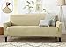 Dawson Collection Basic Strapless Slipcover Form Fit Slip Resistant Stylish Furniture Shield Protector Featuring Lightweight Twill Fabric By Home Fashion Designs Brand Sofa BEIGE